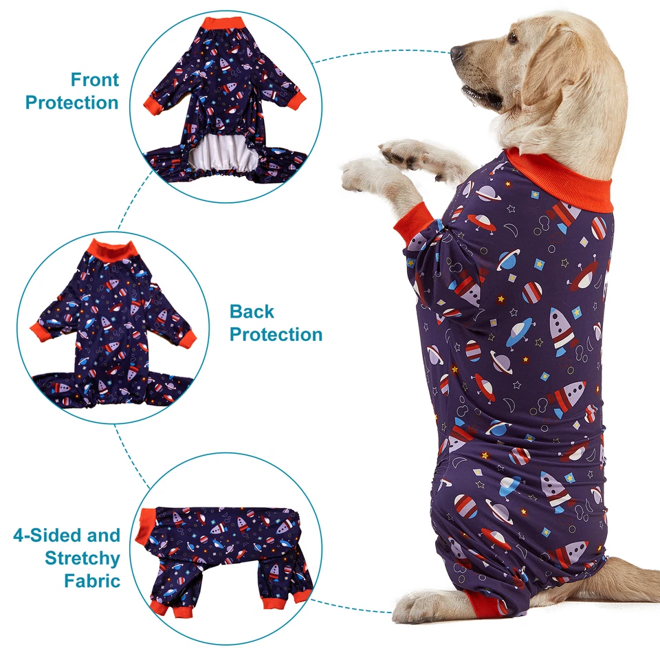 LovinPet Dog Pajamas Large Size GirlPajamas For Mastiff/Boxer Etcbathing Care - Image 3 of 4