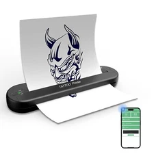 YILONG Bluetooth Tattoo Stencil Printer  Wireless Thermal Machine with 15 Papers