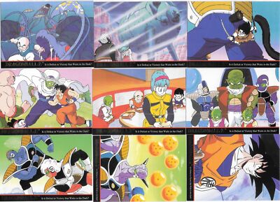 Dragon Ball Z Anime Trading Cards JPP/Amada 1998 VERY HIGH