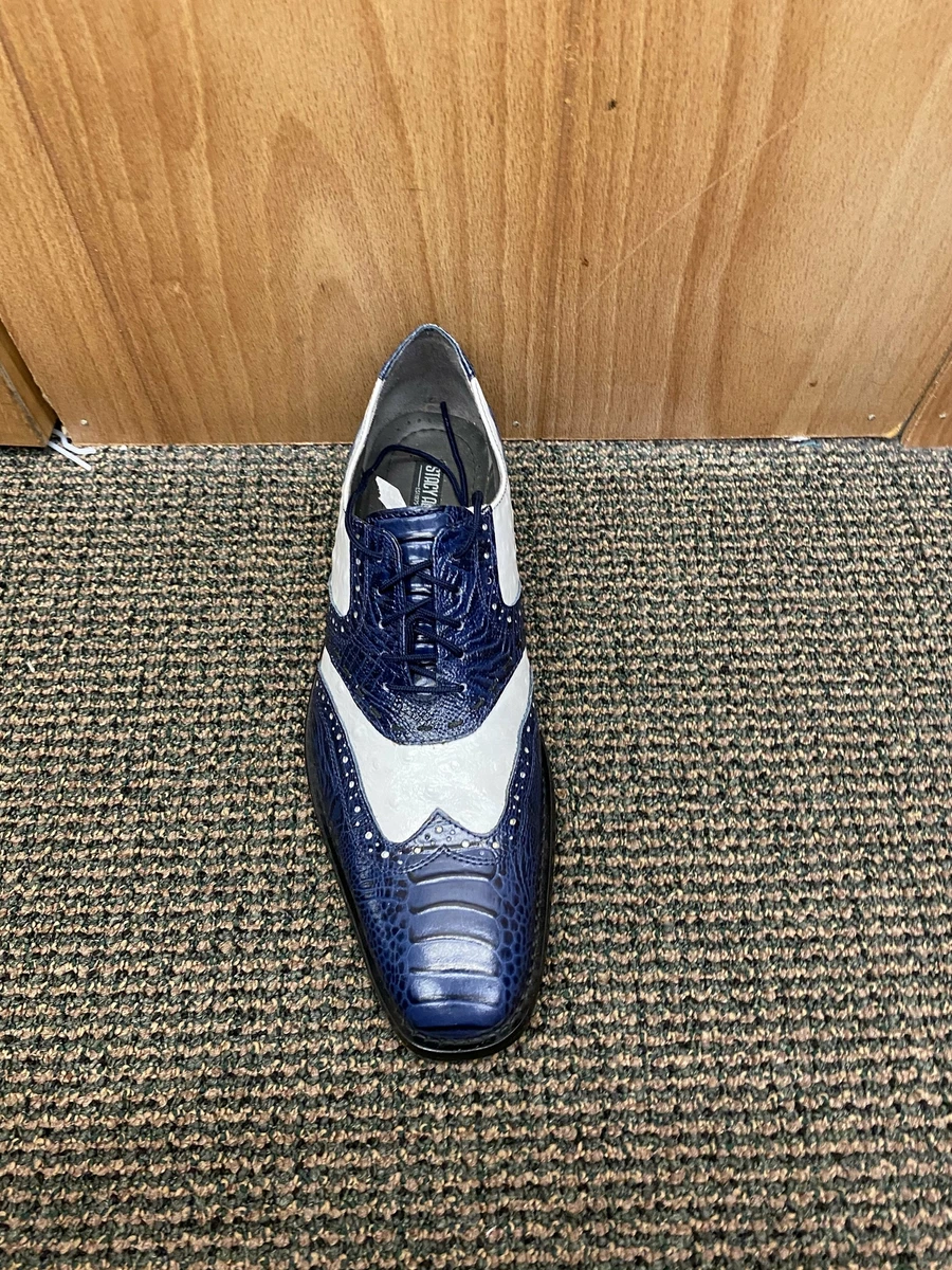 Blue stacy adams shoes new arrivals