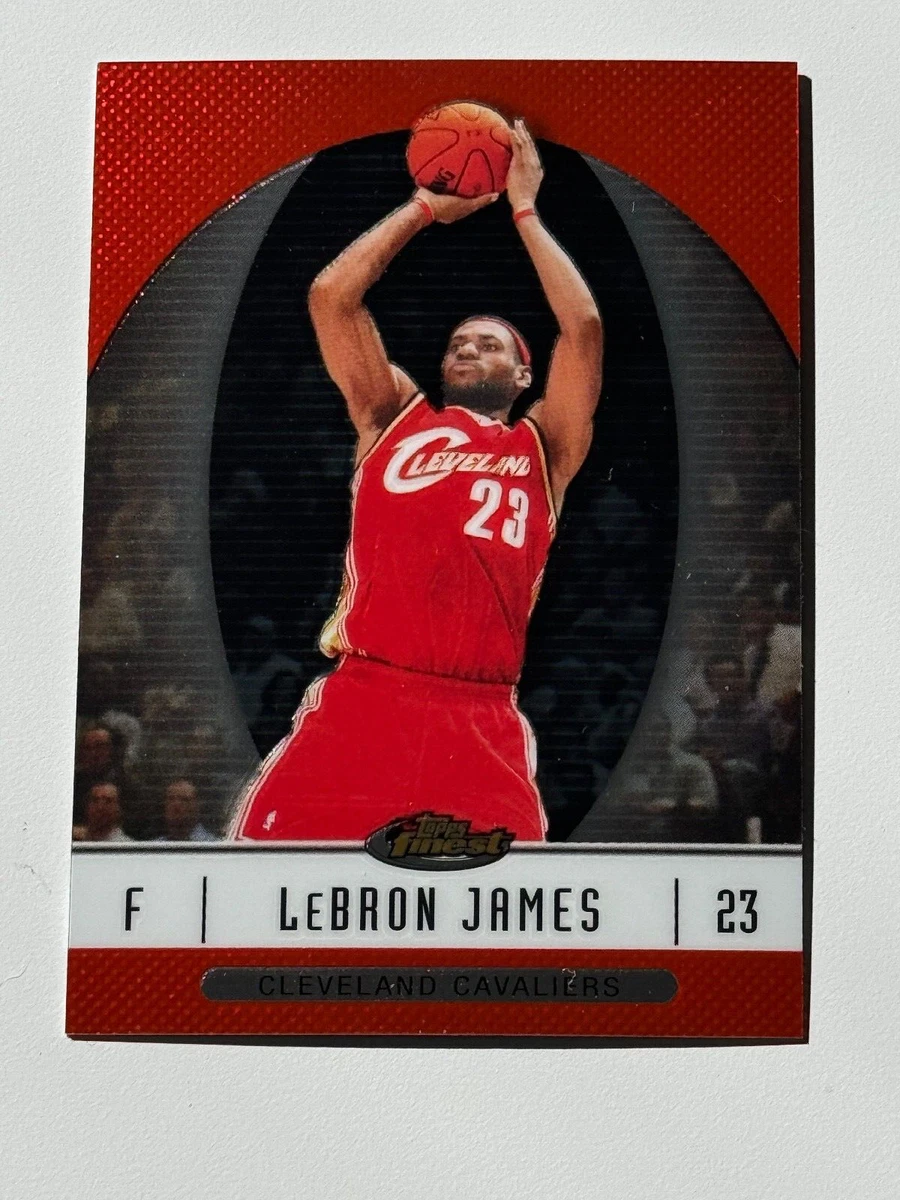 激レア Topps Finest Lebron James RC ルーキー　貴重 Spec Details