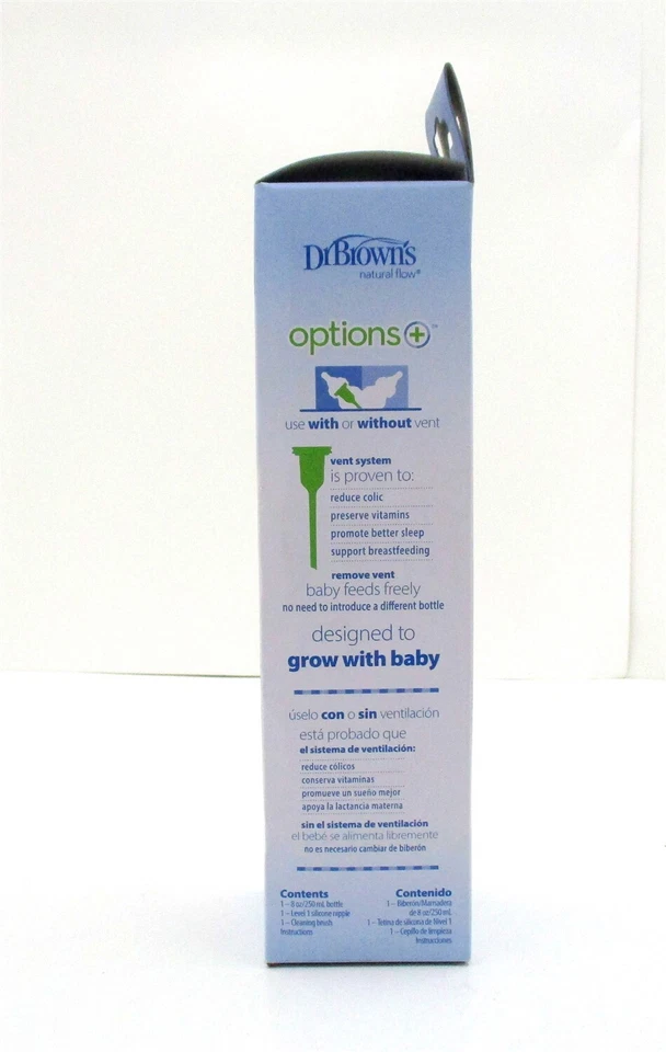 Dr. Brown's Natural Flow Baby Pink Bottle - Image 2 of 4