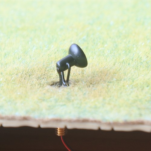 5 x OO / HO scale LED spotlight model limelight projector street lamp post #2BL - 第 1/6 張圖片