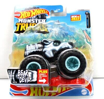 Carrinho Hot Wheels Monster Trucks Bear Devil HCP39 Pronta Entrega