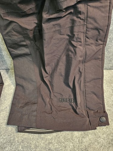 Eddie Bauer Ebtek Pants Mens 2XL Black Nylon Full Side Zip Hiking Gorpcore Lined - Picture 3 of 11