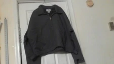 Uniwear By Unifirst Fold Collar Work Jacket (3XL-SH) Gray Nwot