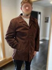 The Jacket Maker - Suede Car Coat - Light insulated - NEW !!  NEW!! - XXL 2XL