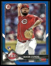 Jackson Stephens #48 2018 Bowman Blue 15/150 Rookie