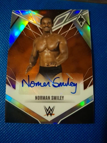 2023 NORMAN SMILEY PANINI PHOENIX AUTOGRAPHED AUTO WWE WF WRESTLING CARD #PA-SMI