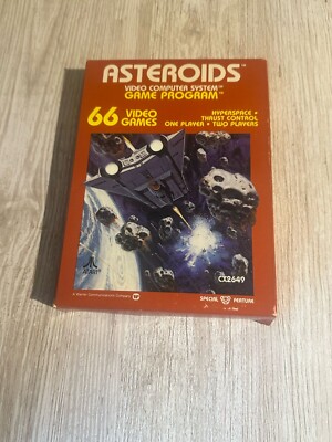 Asteroids - Atari 2600 - Brand New - (NTSC- America) read note