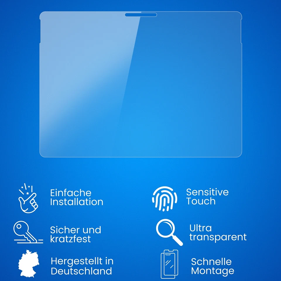 atFoliX 2x Displayschutzfolie für Chuwi Hi10 Max Schutzfolie klar Folie - Bild 3 von 4