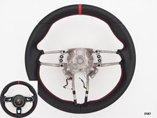 PORSCHE 911 BOXSTER CAYENNE MACAN PANAMERA NEW NAPPA LEATHER HEATED SW RED mark