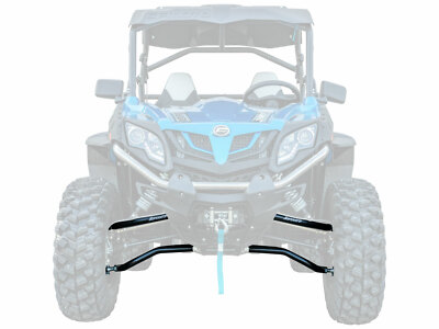SuperATV High Clearance A Arms for CFMOTO ZForce 1000 (2018+) - Black