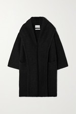 Lauren Manoogian Capote Alpaca-blend Coat - Black One Size
