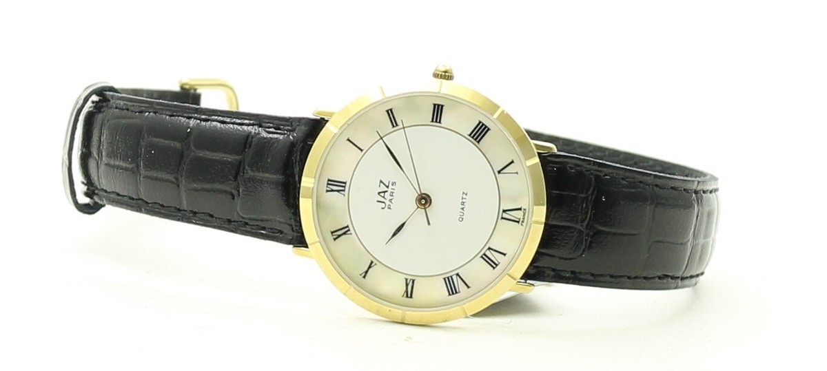 RARE VINTAGE JAZ PARIS 2085A Z17Q33S Quartz Watch 1990's Brand New