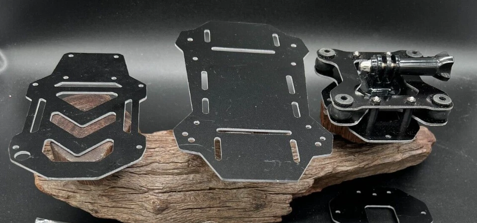 3DR Robotics (X8) Drone Frame Kit, Carbon Fiber Plates and Hardware / Props - Image 4 of 4