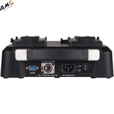 SWIT 2-Channel V-Mount Fast Battery Charger with LCD 6A S-3812S