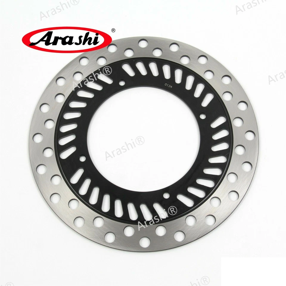 Disco de freno delantero Arashi + pernos de montaje aptos para Honda XR350R 1984 1985 XL350X 1989 Foto 3 de 4