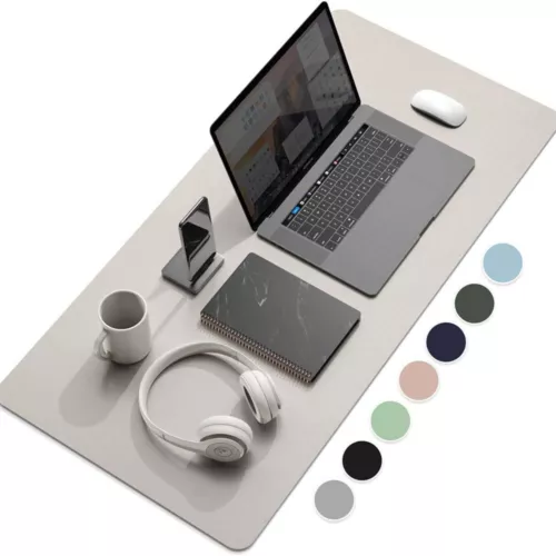Tappetino Per Mouse Grande In Pelle Pu Tappetino Per Mouse Da Gioco ☆