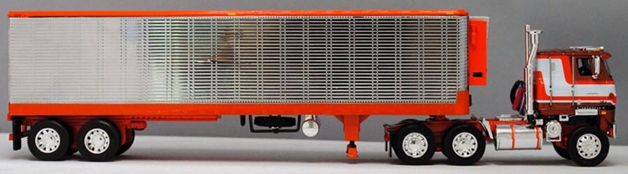 DCP FIRST GEAR 1/64 SCALE INTERNATIONAL TRANSTAR CABOVER BRONZE