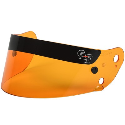 G-Force 8704, One Helmet Shield R17 Amber G-Force REVO Rift Helmets Racing