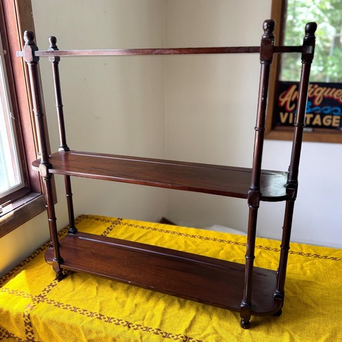 Vintage Bombay Company Tiered Curio Shelf