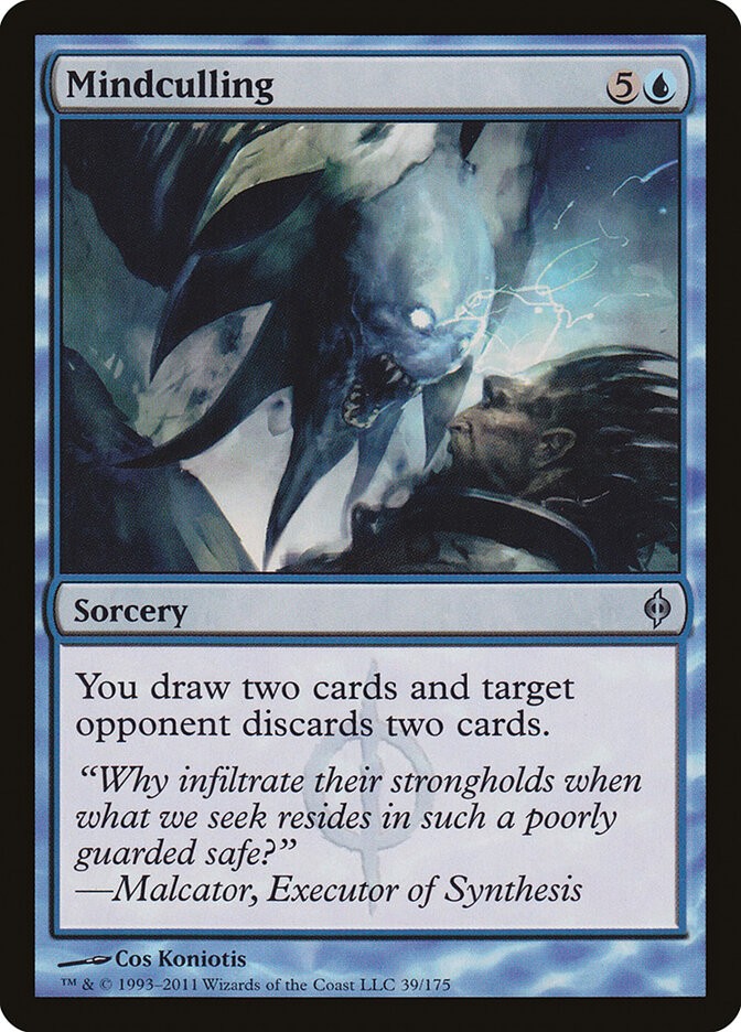 Mindculling (039) New Phyrexia NPH MTG Magic