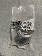 RAM Mount Double 1" Ball Diamond Plate Assembly with Medium  Suction Base NEW