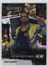 2022 Upper Deck Allure AEW Star Futures AEW Logo 54/299 Isiah Kassidy #139 z6b