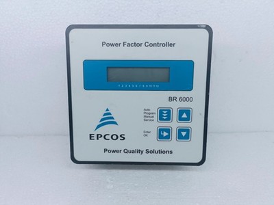 EPCOS BR 6000 POWER FCTOR CONTROLLER BR 6000-R06 USED