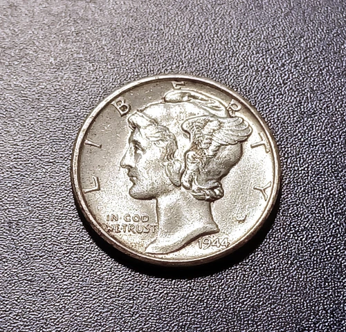 Choice BU 1944-S Mercury Dime