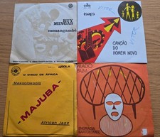 RARE LOT 4 AFRO MENRENGUE 7 PRADO PAIM RUY MINGAS TANGA OG ANGOLA NGOLA CDA VG+