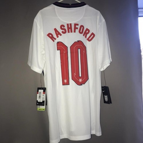 Camiseta de fútbol Inglaterra 2020 Euros Rashford 2021 - Imagen 1 de 4