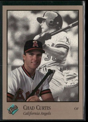 Chad Curtis 1992 Studio #143 RC California Angels