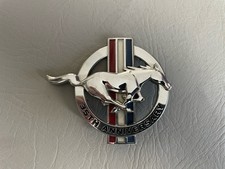 1999 Ford Mustang 35th Anniversary Fender Emblem Badge Pony Logo Tri-bar Oem 1999 Ford Mustang 35th Anniversary Fender Emblem Badge Pony Logo Tri-bar Oem