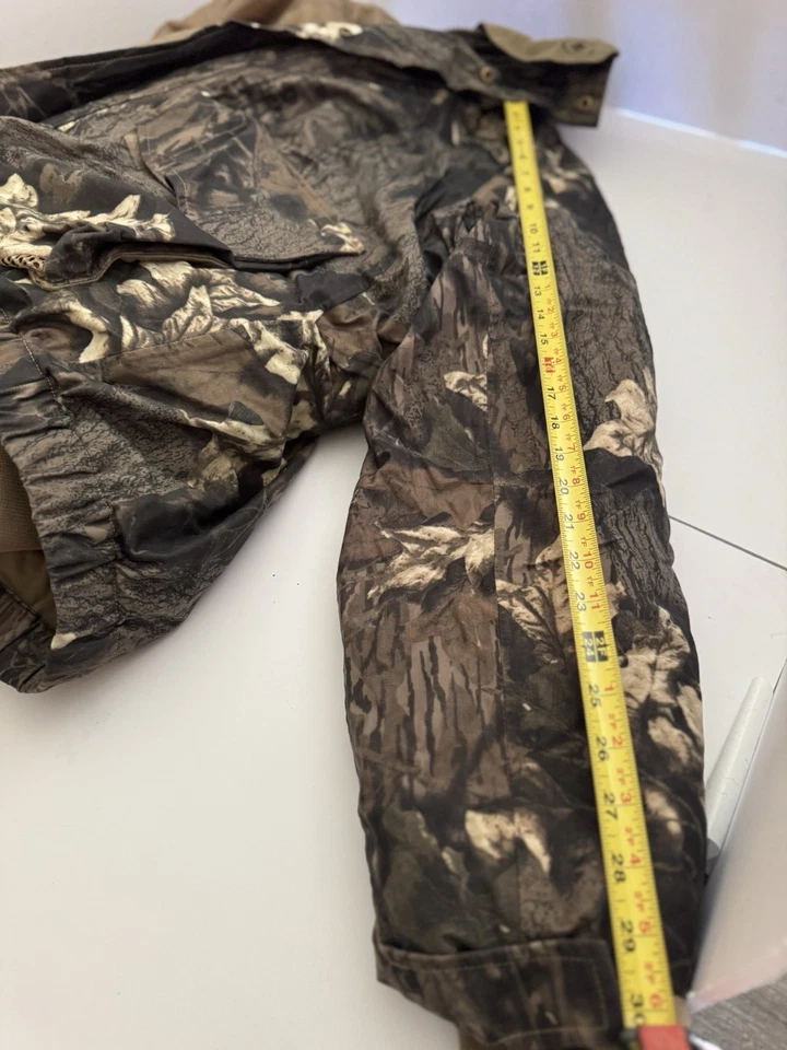 Chaqueta/forro Columbia 3 en 1 de colección roble musgo ruptura Omn Tech con capucha caza años 90 Foto 4 de 4