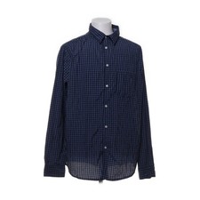 Identic Man, Flanellhemd, Größe: XL, Blau/Schwarz, Baumwolle/Polyester #y43