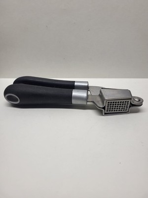 Kitchen Pantry Pro Stainless Steel Garlic Press Easy Clean Design, Good Grips