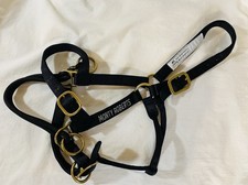 Monty Roberts Join-Up Training Halter Black Medium Size Brand New