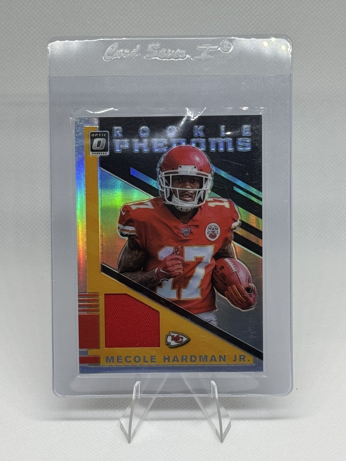 Mecole Hardman Panini Donruss Optic Rookie Phenoms Jerseys #RP25 Base