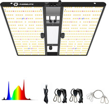 Full Spectrum LED Grow Light for Indoor Plants - 200W Dimmable  Daisy Chain
