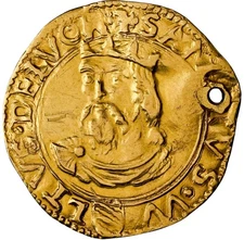 Italy - 1501-1600 Lucca Scudo d'Oro - NGC AU Details - SUPER DETAIL - VERY RARE!