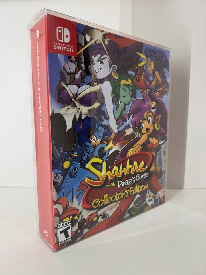 Shantae and the Pirate's Curse - Switch Collector's Edition - SIGNED AUTOGRAPHED - Image 3 of 4