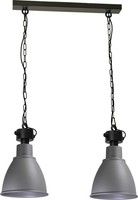 Industrie HäNgelampe Vintage Dekoelement 2Xe27 Loft Pendelleuchte Handarbeit