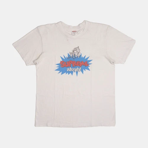 T shirt Supreme / Taille M / Homme / Blanc / Coton