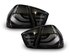 Led R�ckleuchten passend f�r BMW E90 Limousine 05-08 R�cklichter schwarz smoke