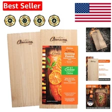 Cedar Grilling Planks - 2 Pack 5.5"x11.5" -  Natural Cedar Wood - Easily Infu...