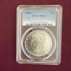 1880 S MORGAN DOLLAR PCGS MS63