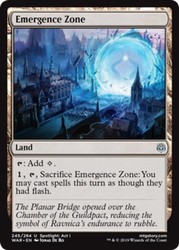 Emergence Zone - War of the Spark #245 Uncommon Land