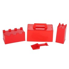 4x Sand Castle Mould Outdoor Adults Beach Toy Snow Building Block